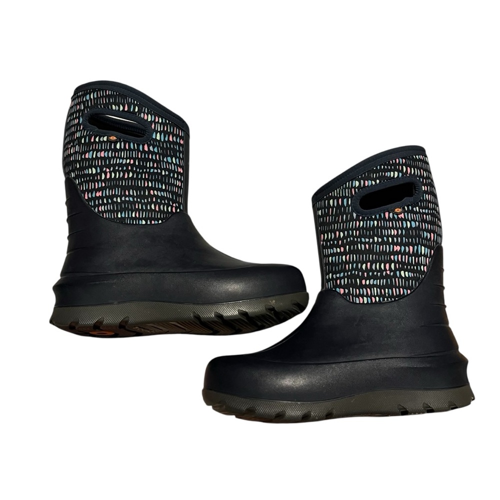 Bogs Neo-Classic Twinkle Multicolor Patterned‎ Winter Snow Boots size 5